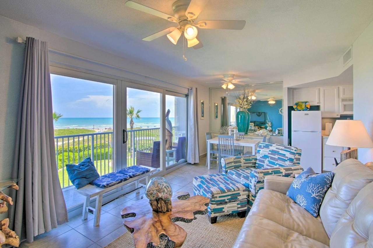 Sunny Oceanfront Condo On South Padre Island Beach Εξωτερικό φωτογραφία
