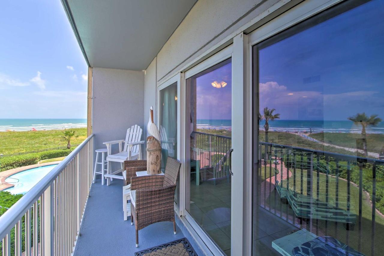 Sunny Oceanfront Condo On South Padre Island Beach Εξωτερικό φωτογραφία